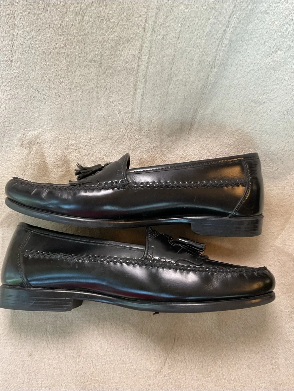 Hush Puppies shiny black